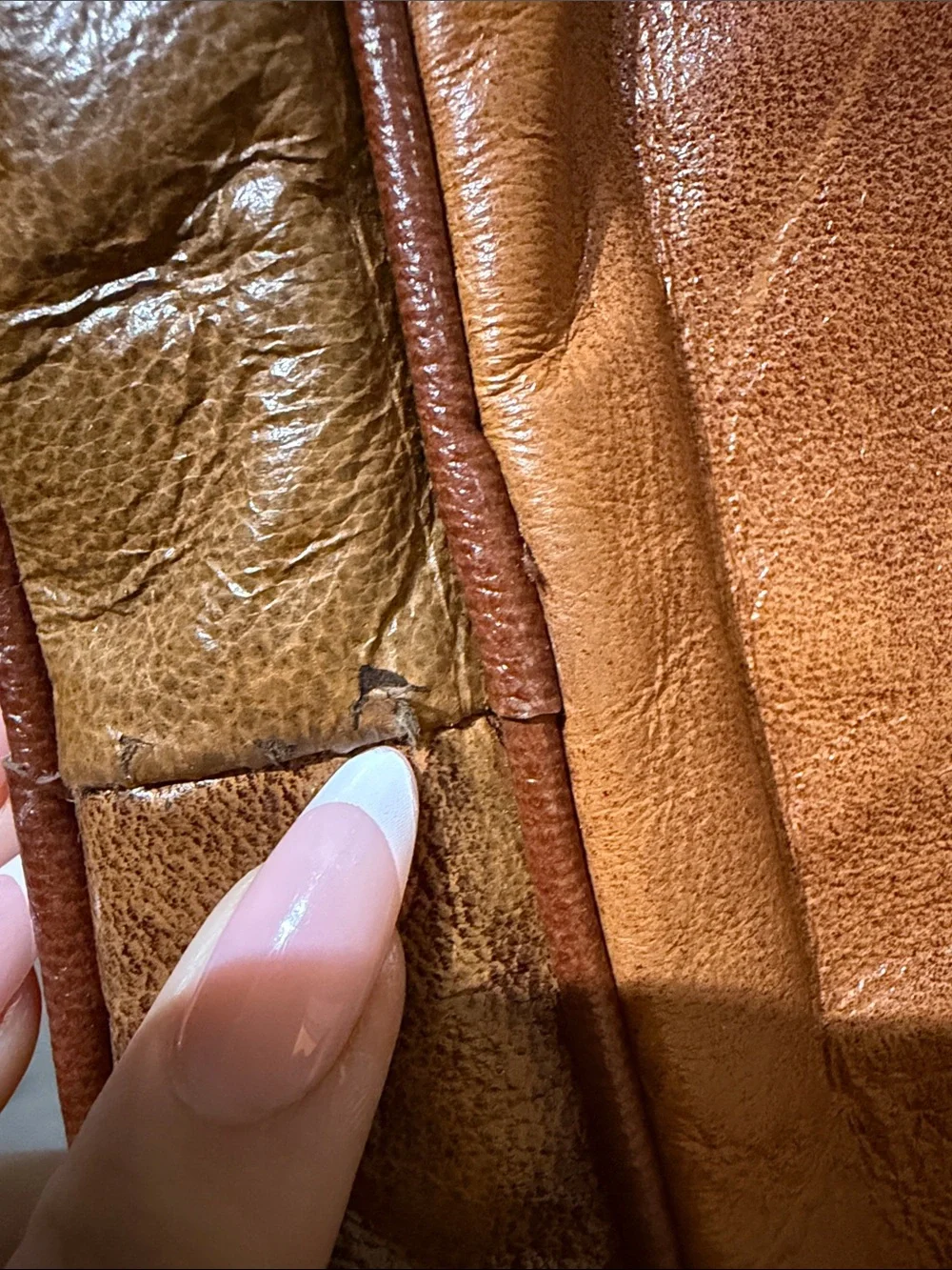 Authentic/ Genuine Leather Tote Bag 20”x10”x9